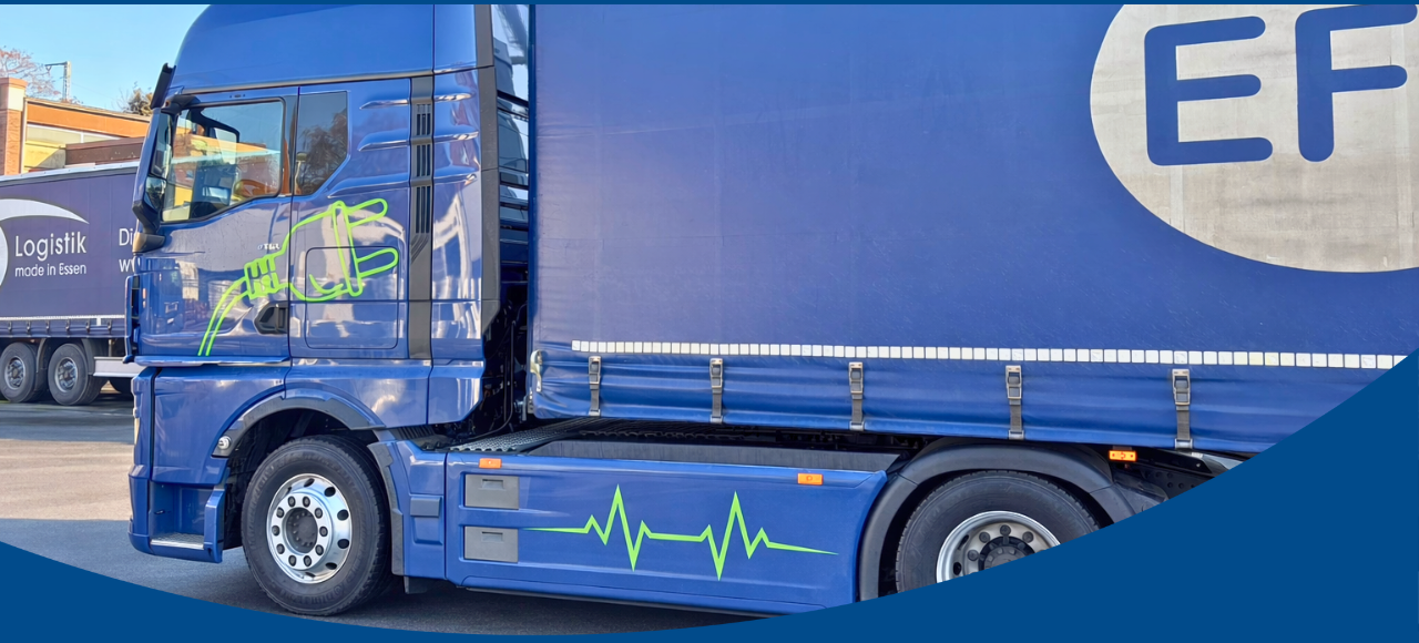 Der neue E-Sattelzug von EFT 